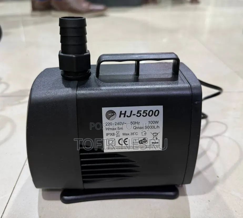 Watering Faunten Pump የውሀ ፋውንቴን ፓምፕ Model HJ-5500 100w 1"