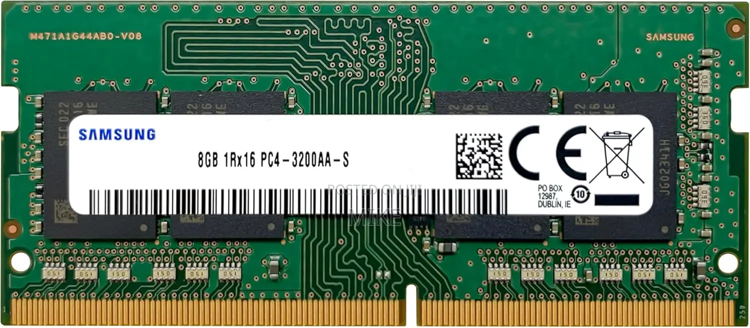 Samsung 8gb Ddr4 3200mhz Pc4-25600 (Pc4-3200aa) Cl22