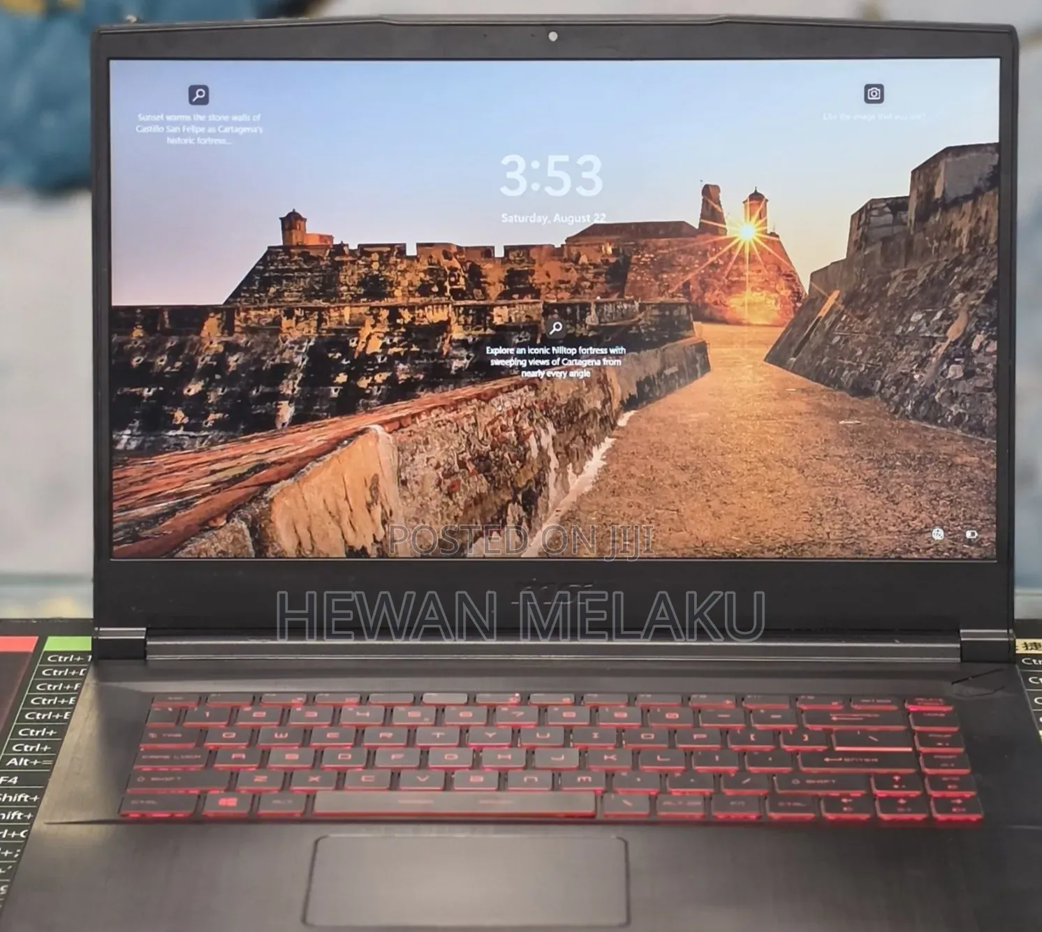 New Laptop MSI GF63 16GB Intel Core i5 SSD 512GB
