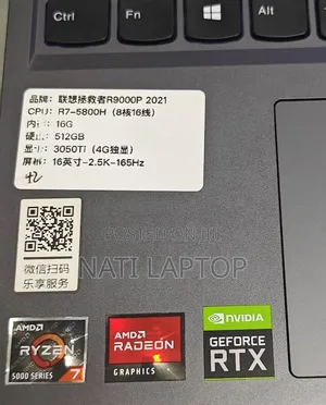 New Laptop Lenovo Legion 5 16GB AMD Ryzen 7 SSD 512GB