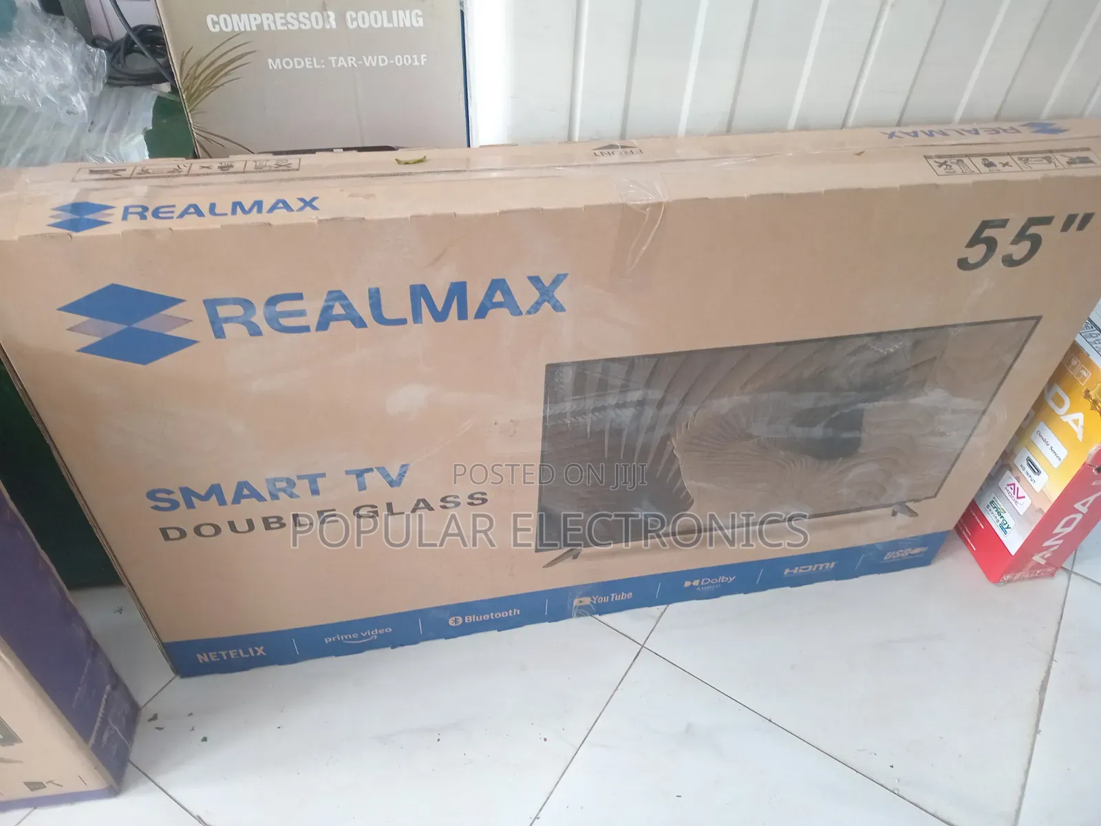 Realmax TV 55inchi Smart Android TV