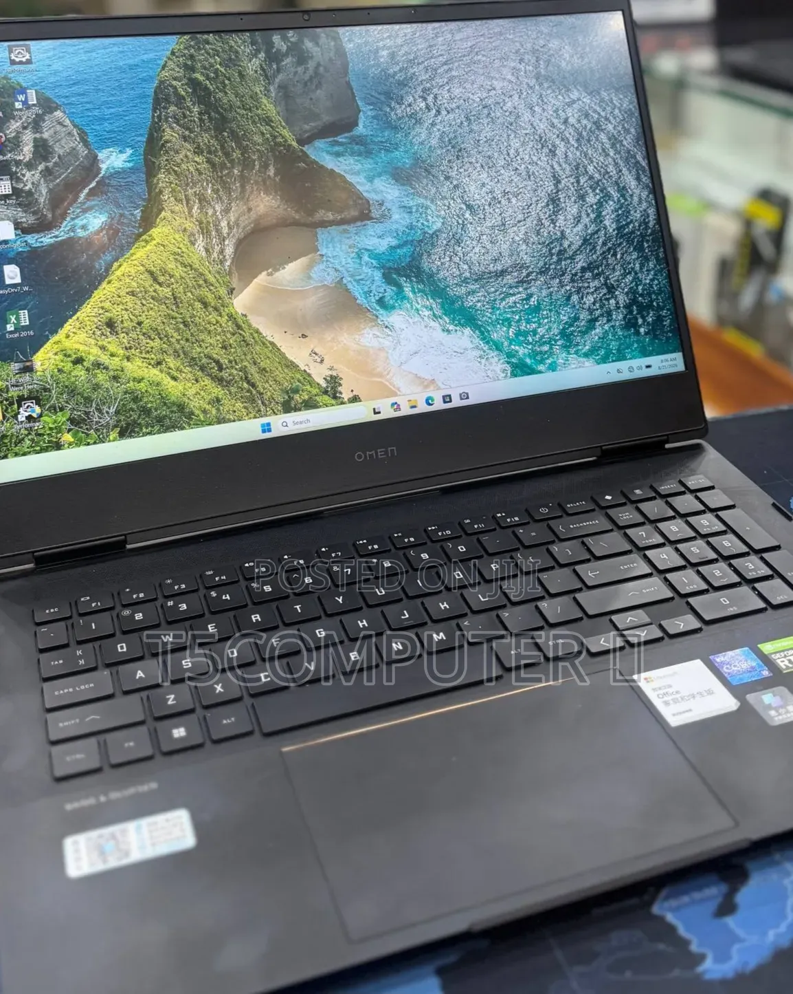 New Laptop HP Omen 16 16GB Intel Core i9 SSD 1T