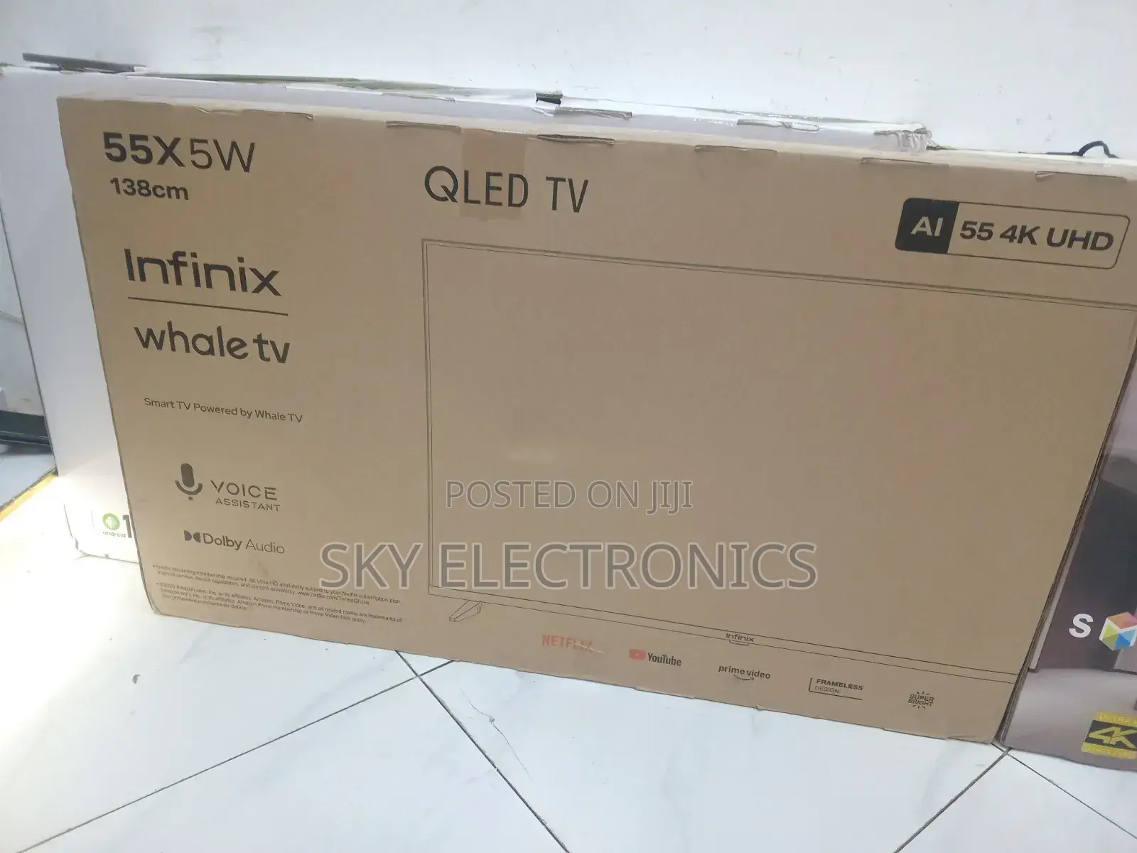 Infinix TV 55inchi Qled Smart Android TV