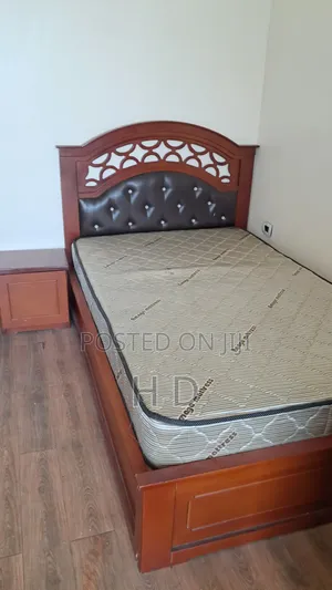 Bed 120 Cm + Mattress አልጋ 120 ሴ.ሜ + ፍራሽ