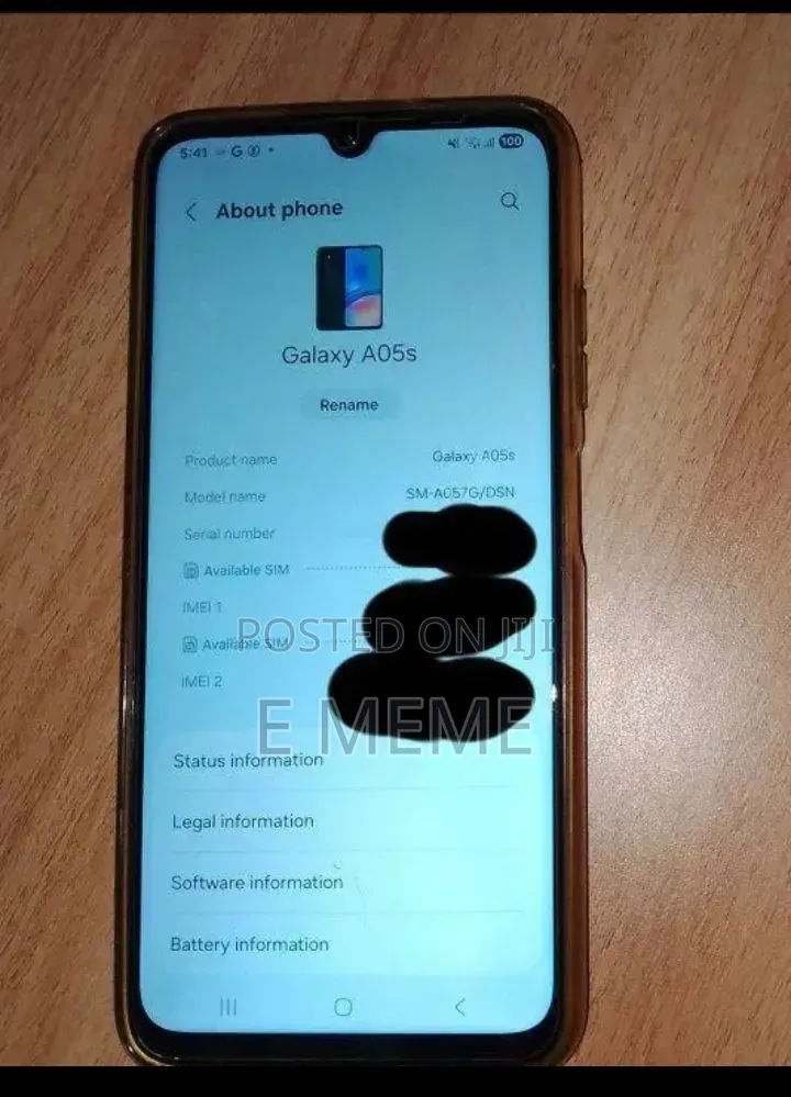Samsung Galaxy A05s 64 GB Black