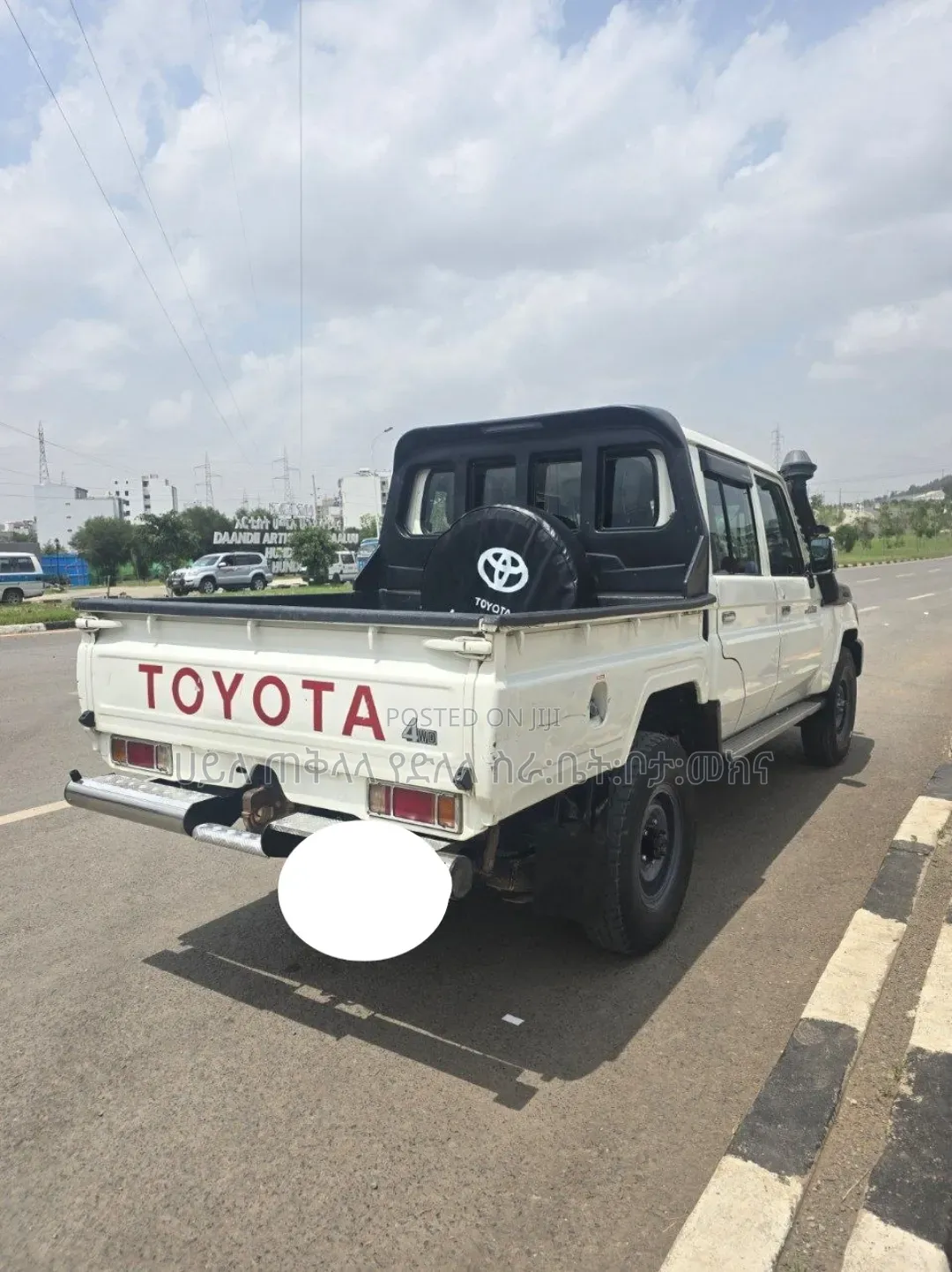 Toyota Land Cruiser 2019 Off white