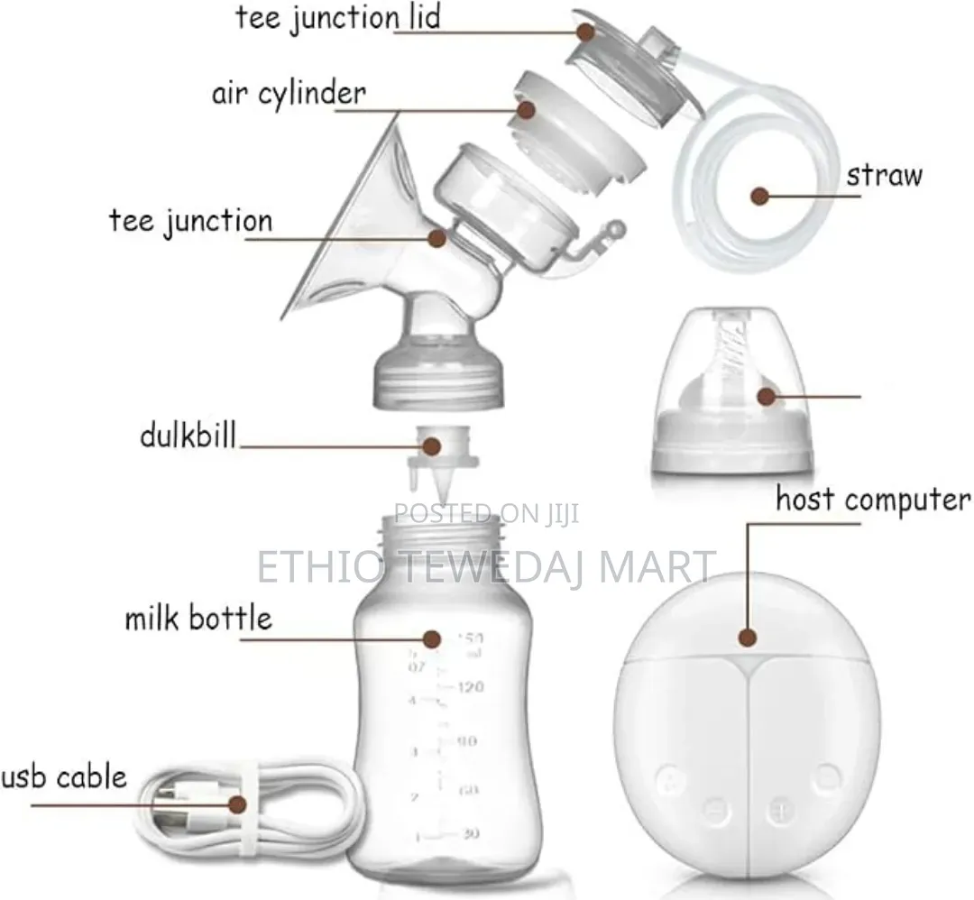 Intellegent Electrical Double Breast Pump | በቻርጅ የሚሰራ የእናት ጡት ወተት ማለቢያ