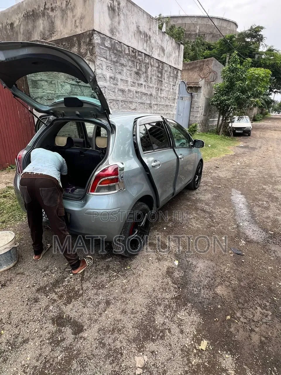Toyota Yaris 2009 Silver