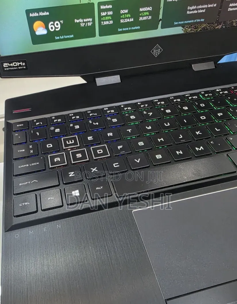 New Laptop HP Omen 15 16GB Intel Core i7 SSD 1T