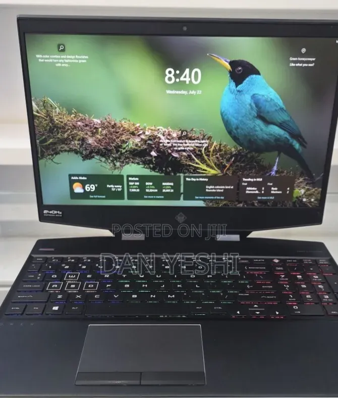 New Laptop HP Omen 15 16GB Intel Core i7 SSD 1T