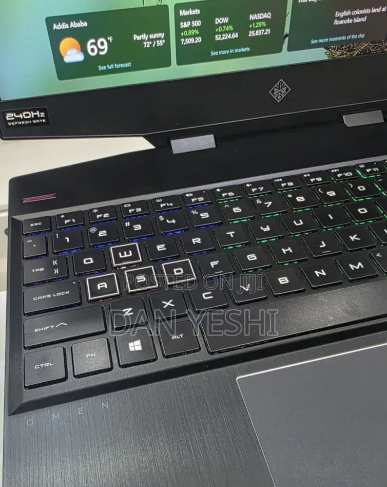 New Laptop HP Omen 15 16GB Intel Core i7 SSD 1T