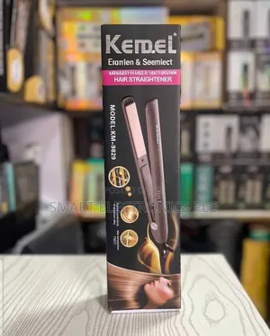Kemei KM-9829 Hair Straightener Features High-Conduction Aluminum