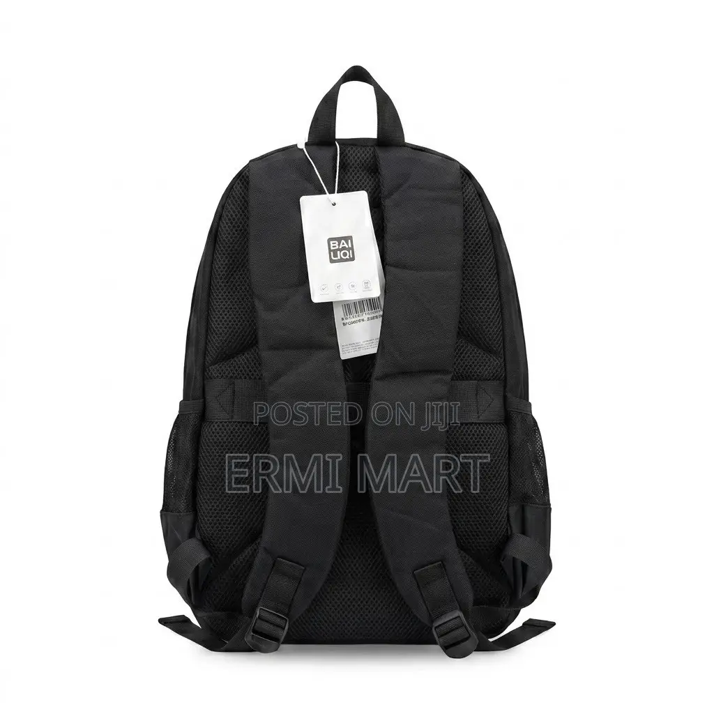 Black Backpack Bag