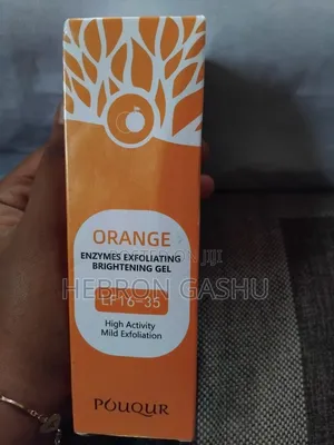 Orange Enzymes Exfoliating Brightening Gel – Mild Exfoliation