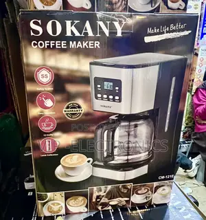 SOKANY Coffee Maker – 12-Cup Digital Display Coffee Machine