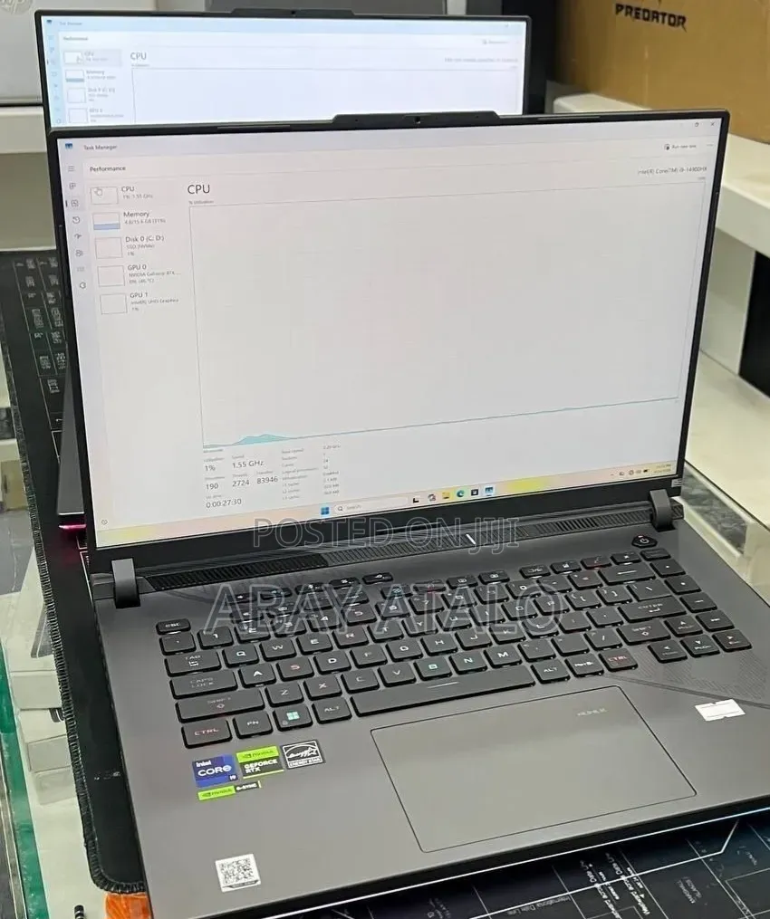 New Laptop Asus ROG Strix G16 G614 16GB Intel Core i7 SSD 1T
