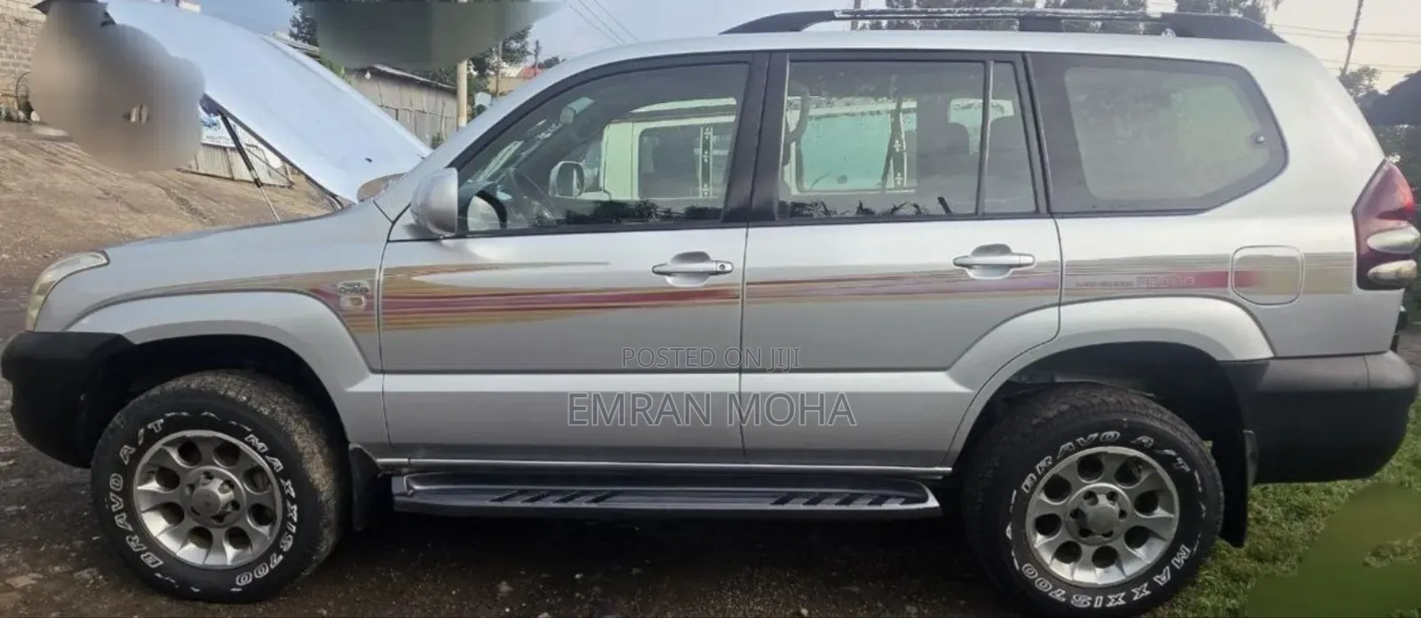 Toyota Land Cruiser Prado 2008 Silver