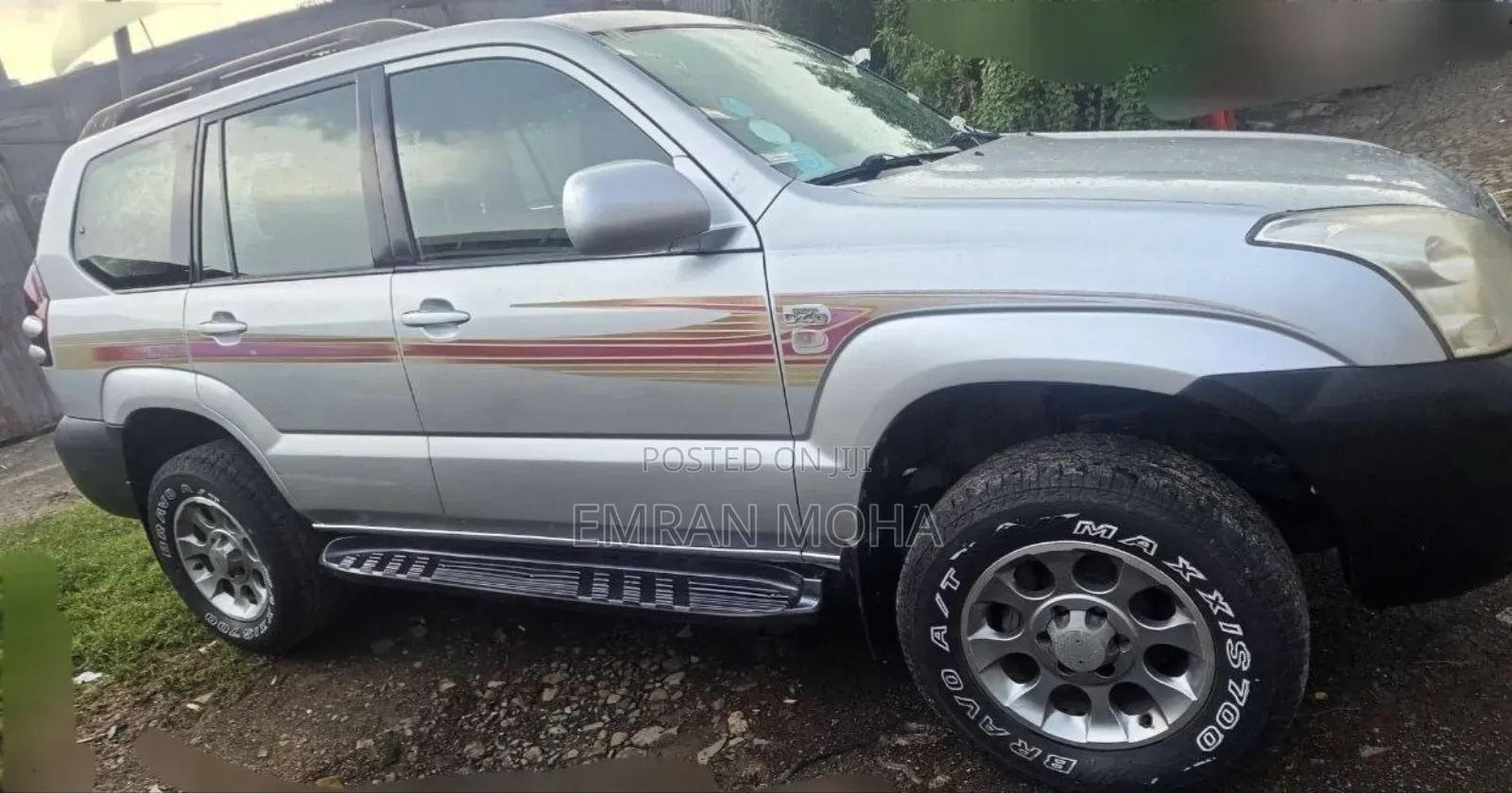 Toyota Land Cruiser Prado 2008 Silver