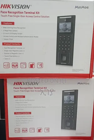 Hikvision Face Recognition Terminal Kit Hik Vision Security Kit