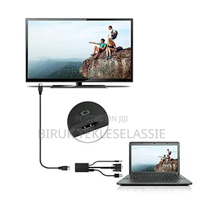 VGA TO HDMI Converter Audio Video Cable Adapter VGA Input Output