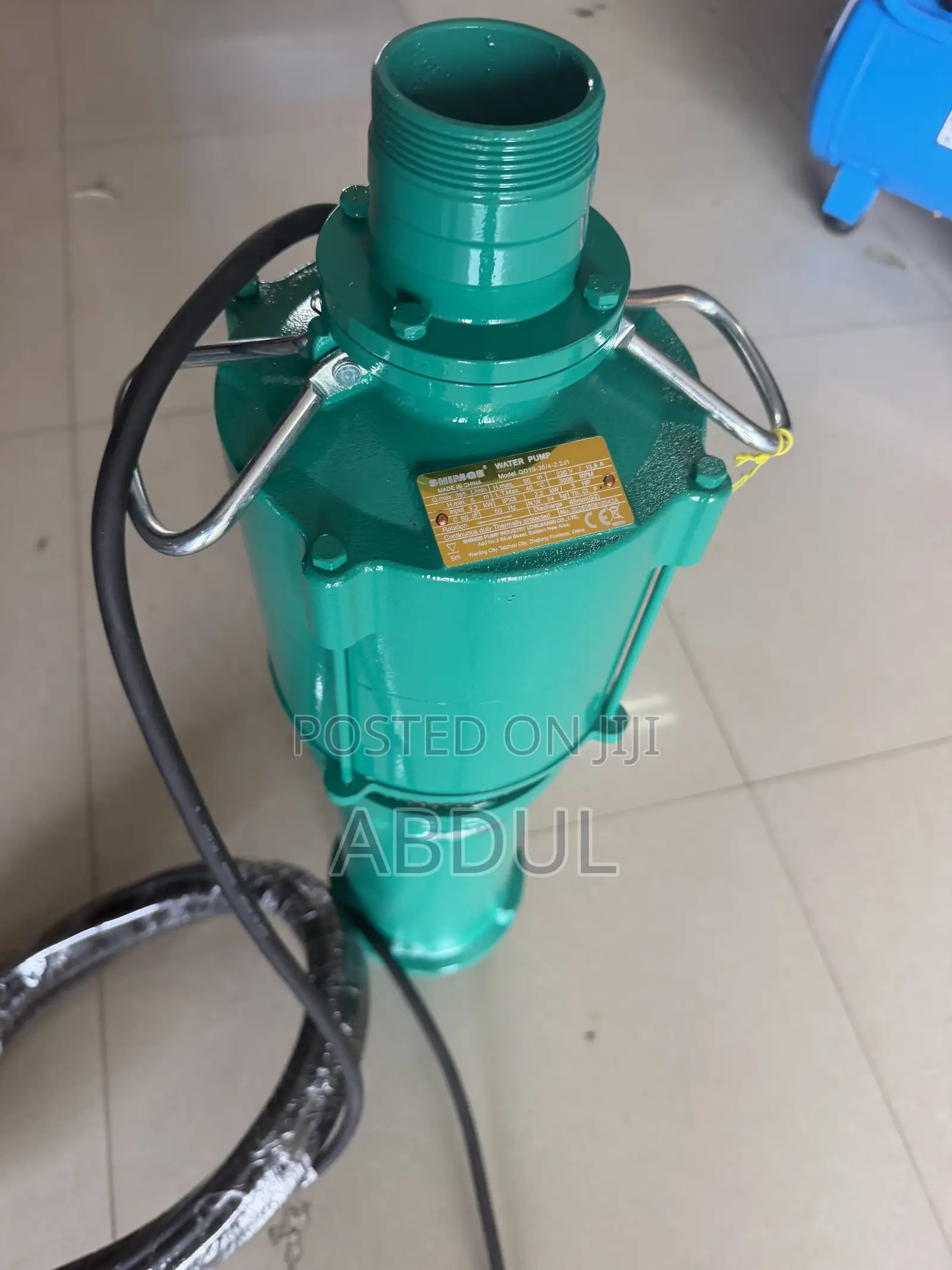 Original SHIMGE Submersible Water Pump