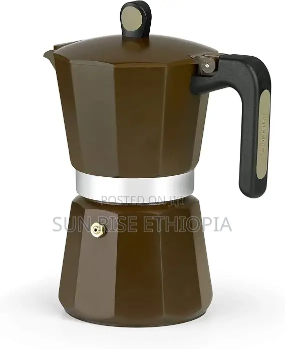 MONIX Moka Pot 12 Cups- ሞኒክስ የስፐይን የቡና ማፍያ 12 ሲኒ