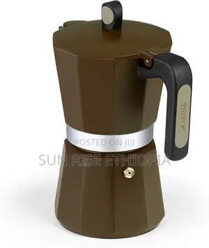 MONIX Moka Pot 12 Cups- ሞኒክስ የስፐይን የቡና ማፍያ 12 ሲኒ