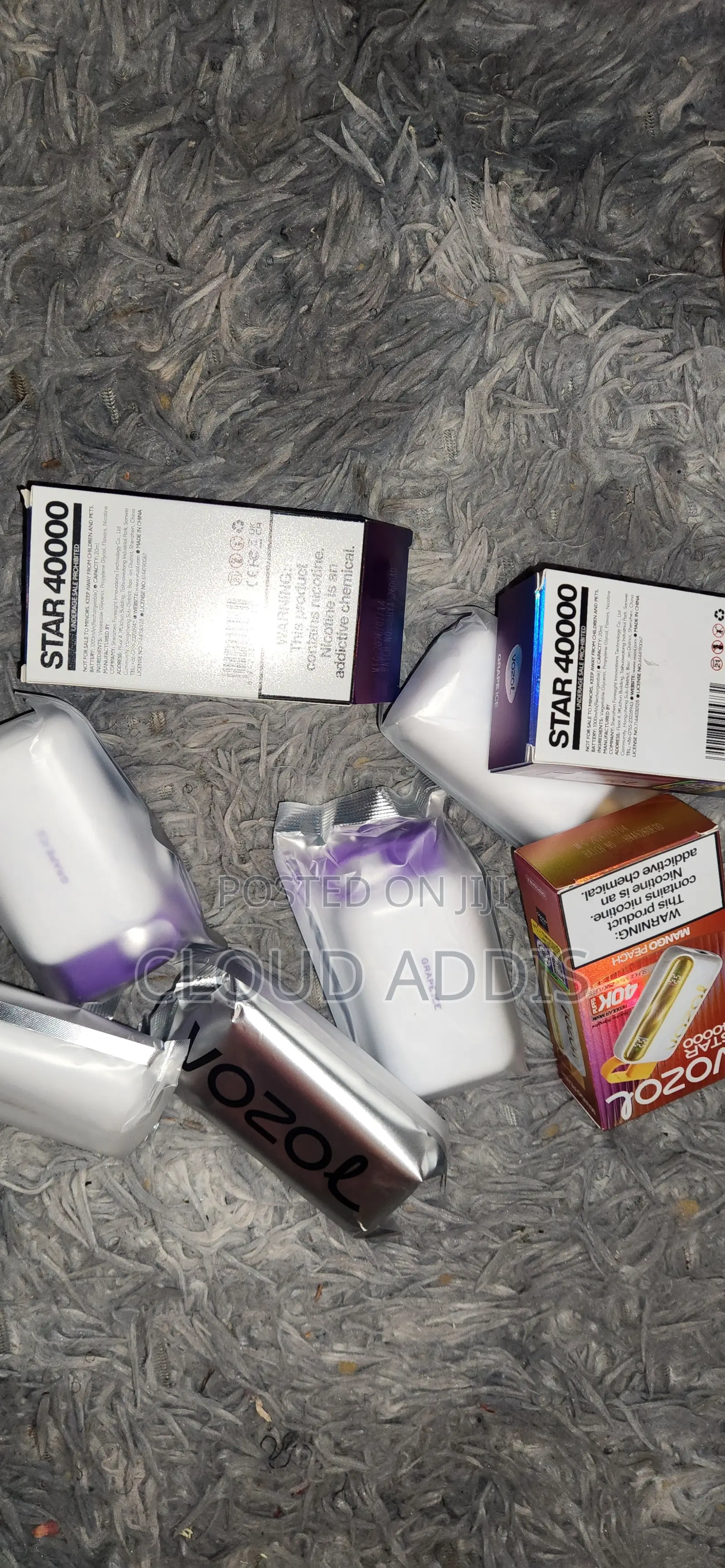 Experience Grape Ice Vozol Star