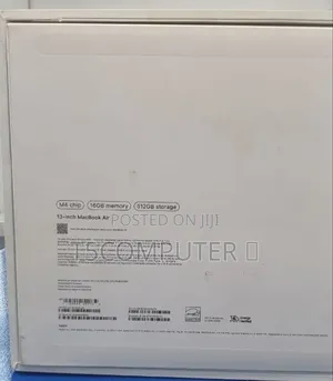 New Laptop Apple MacBook Air 2025 M4 16GB Apple M4 SSD 256GB