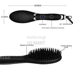 Pro Gemei Professional Hair Straightner Brush