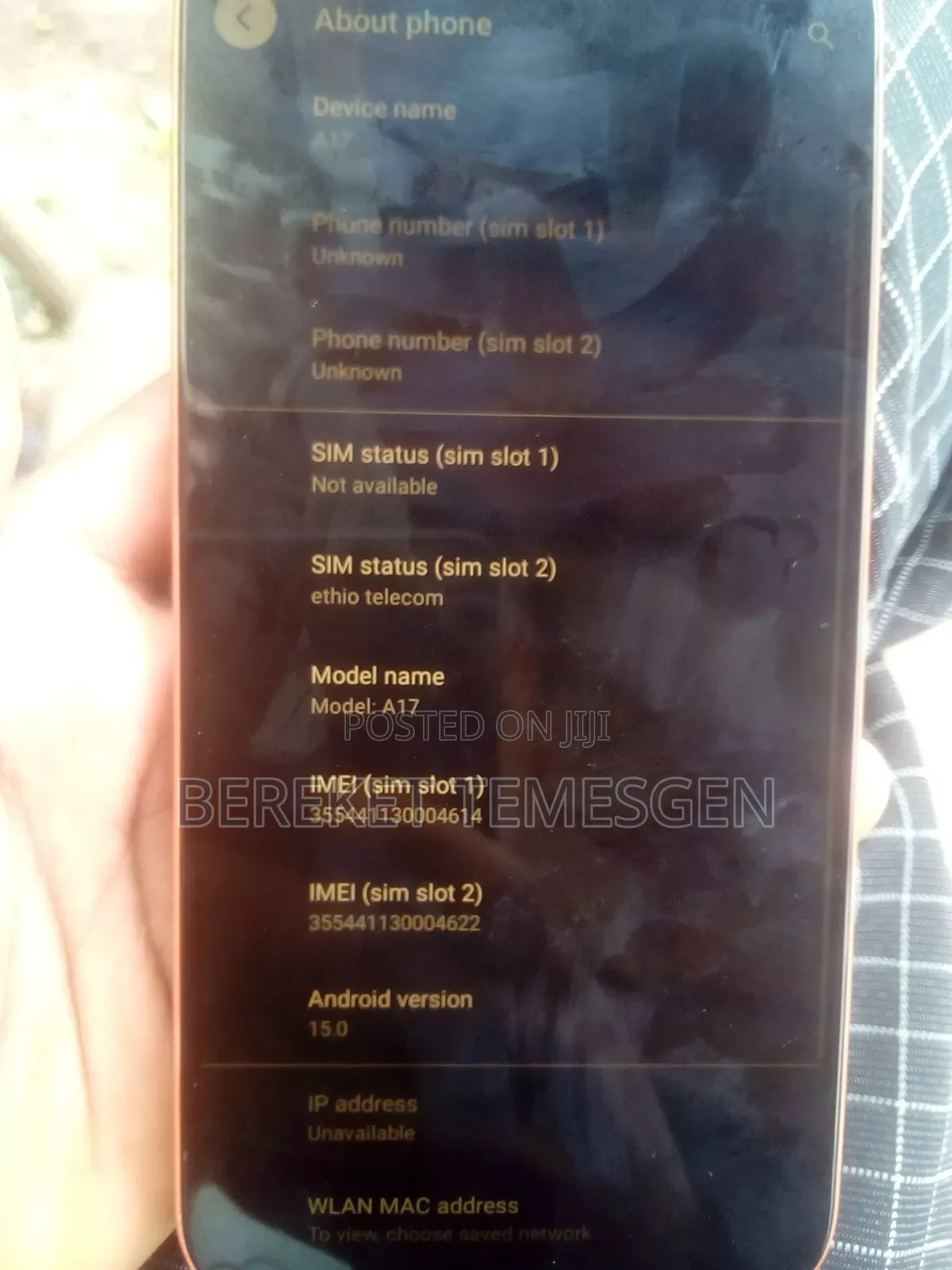 Mobile Phone 128 GB Orange