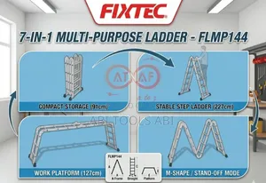 FIXTEC Multi-Purpose Ladder (FLMP144)