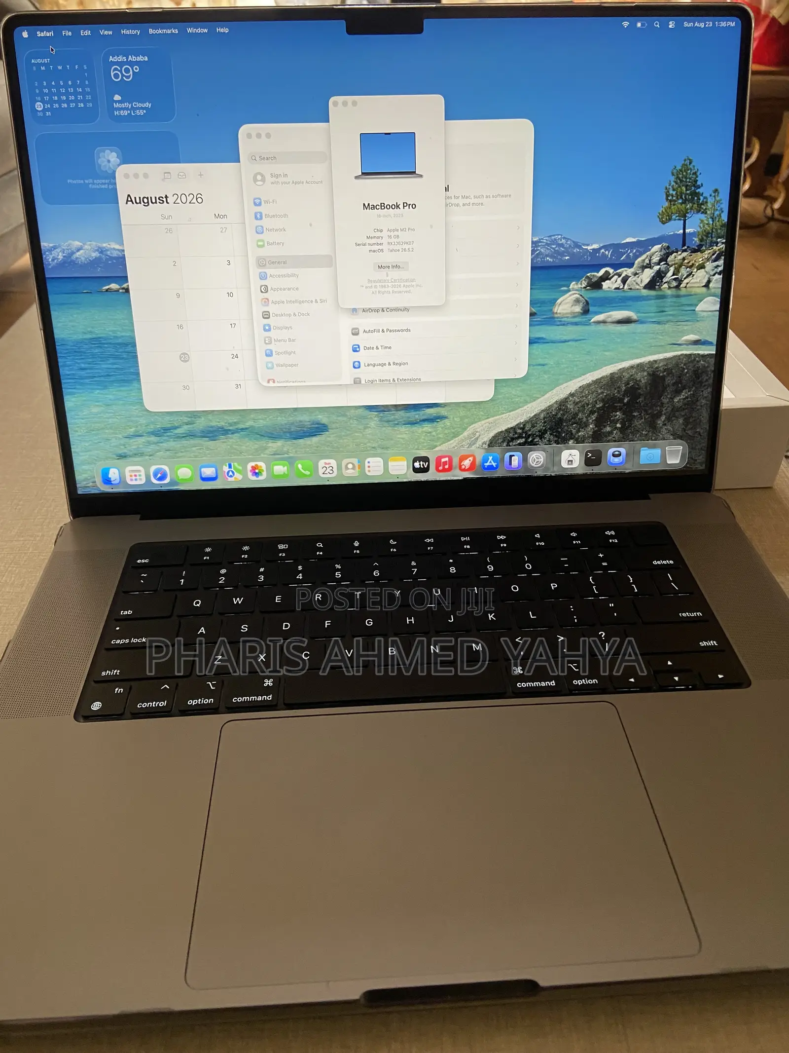 New Laptop Apple MacBook Pro 2023 M2 Pro 16GB Apple M2 Ultra eMMC 512GB