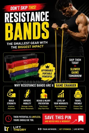 5 Package of Loop Resistance Band