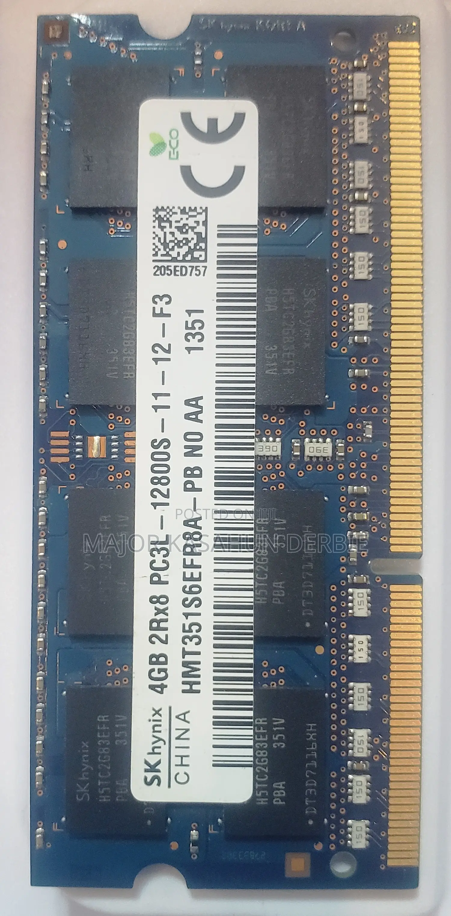Pc3l 4gb Ram for Laptop
