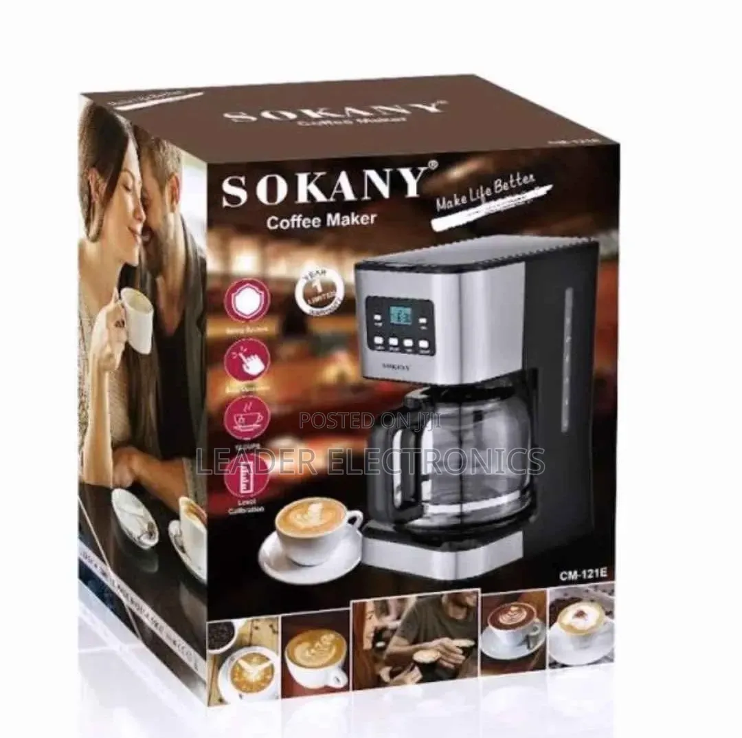 Sokany Coffee Maker Digital Display 12cup