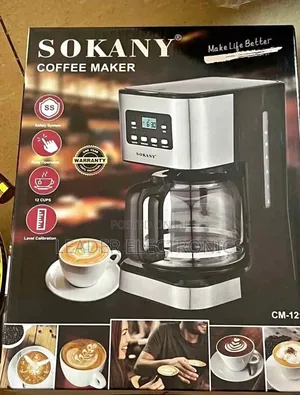 Sokany Coffee Maker ( ሶካኒ ዘመናዊ የቡና ማፍያ ማሺን )