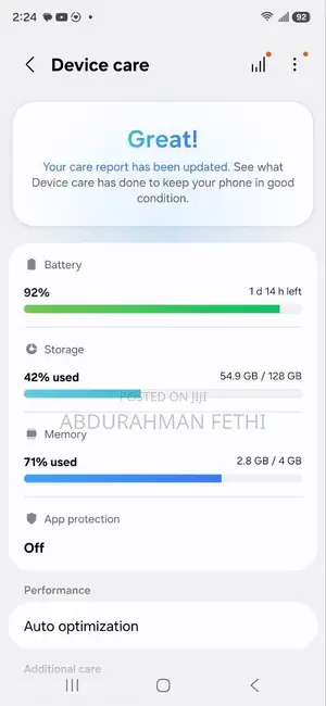 New Samsung Galaxy A17 5G 128 GB Blue