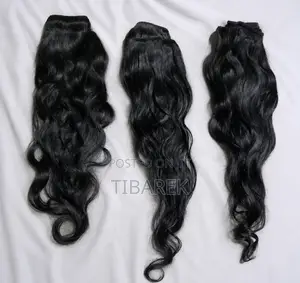 24 Inch Single Drawn Human Hair