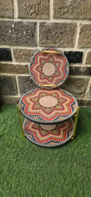 ልዩ ባለ 2 ወለል የኤፖክሲ ረከቦት (Modern 2-Tier Epoxy Rekebot)
