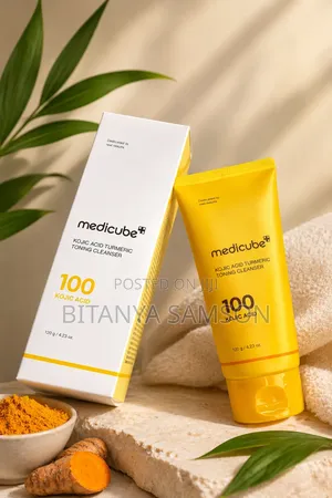 Medicube Kojic Acid Turmeric Whip Cleanser