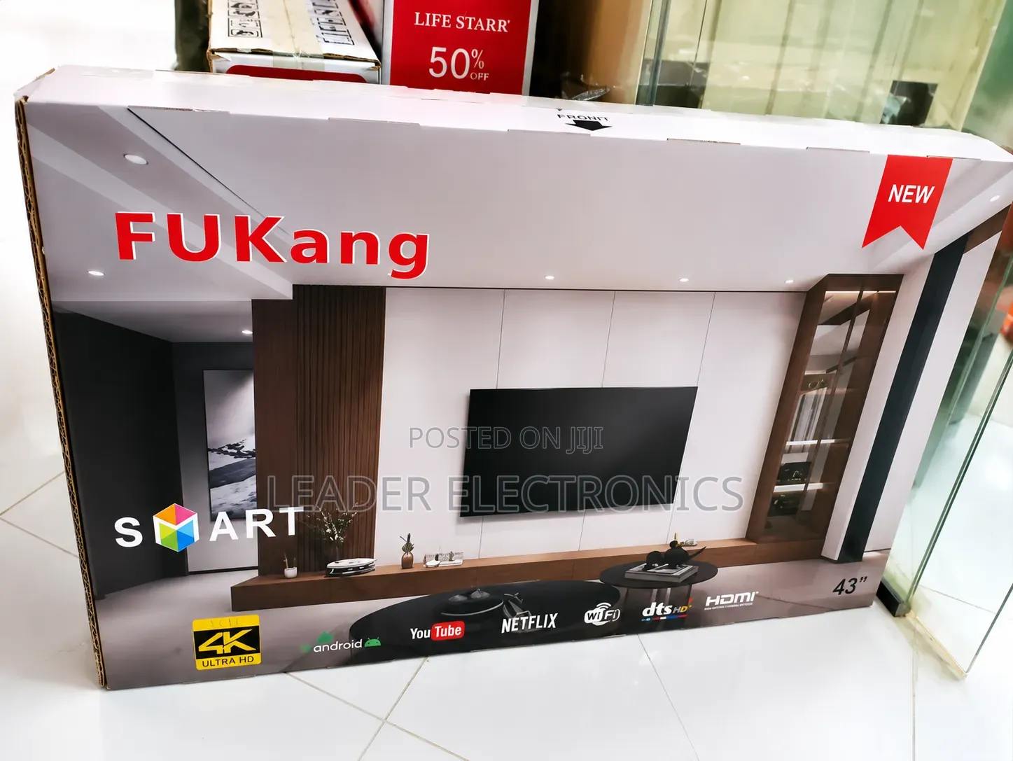 Fukang TV 43" Smart Android TV New Arrival 