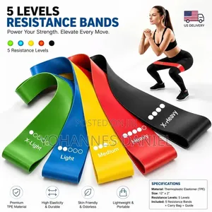 5 Level Exercise Resistance Band