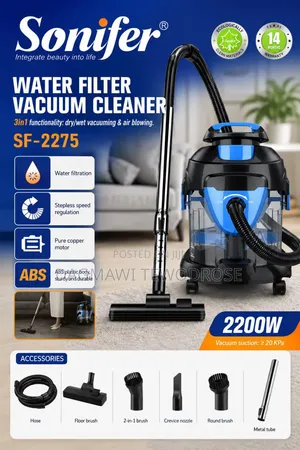 Sonifer SF-2275 Water Filter Vacuum Cleaner