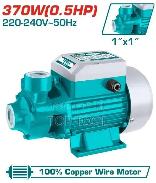 ,Total Peripheral Water Pump (Model TWP13706) Is a 370W (0.5HP)