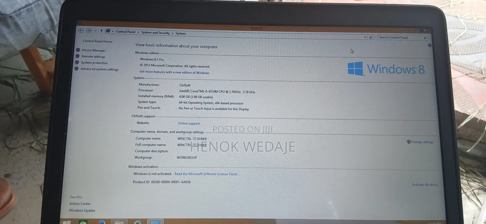 Laptop HP ProBook 640 G1 4GB Intel Core i5 HDD 500GB