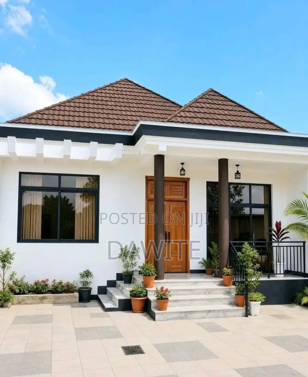 Furnished 5bdrm Villa in የግል, Bole for sale