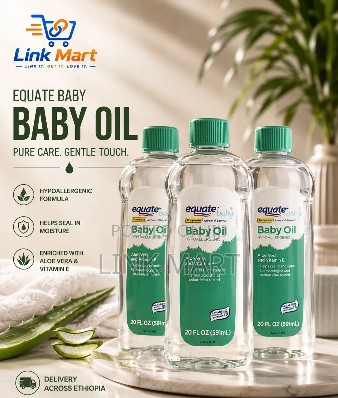 Equate Baby Oil