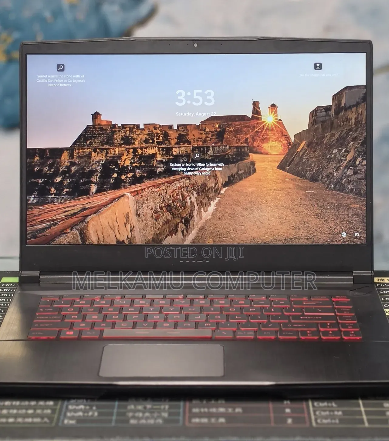 New Laptop MSI GF75 Thin 16GB Intel Core i5 SSD 512GB