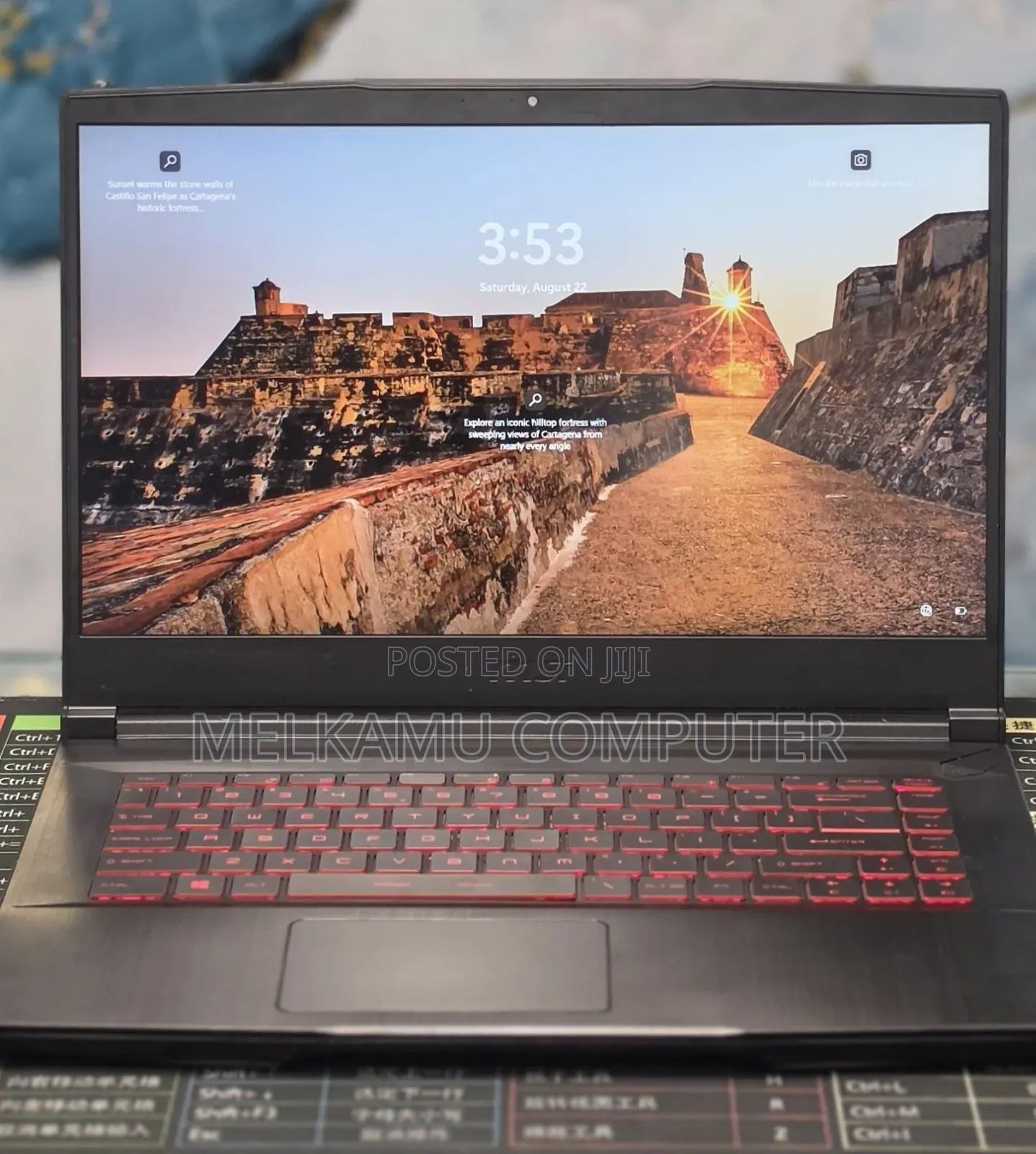 New Laptop MSI GF75 Thin 16GB Intel Core i5 SSD 512GB